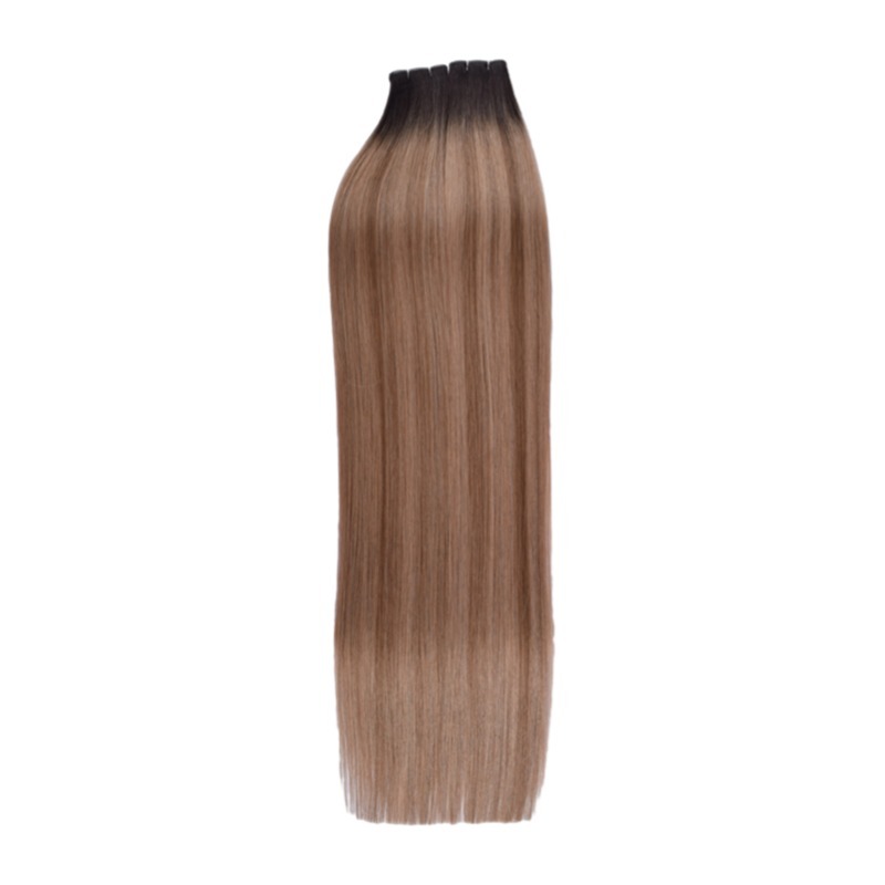 Genius Weft Hair Extensions - #T2P4/6 Straight Human Hair
