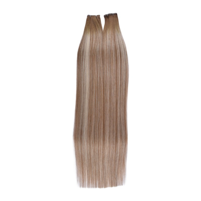 Genius Weft Hair Extensions - #T4P/60A Straight Human Hair