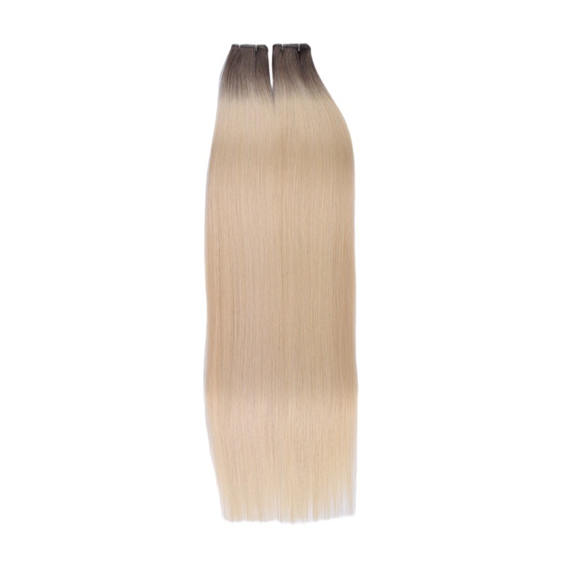 Genius Weft Hair Extensions - #T16A/60 Straight Human Hair