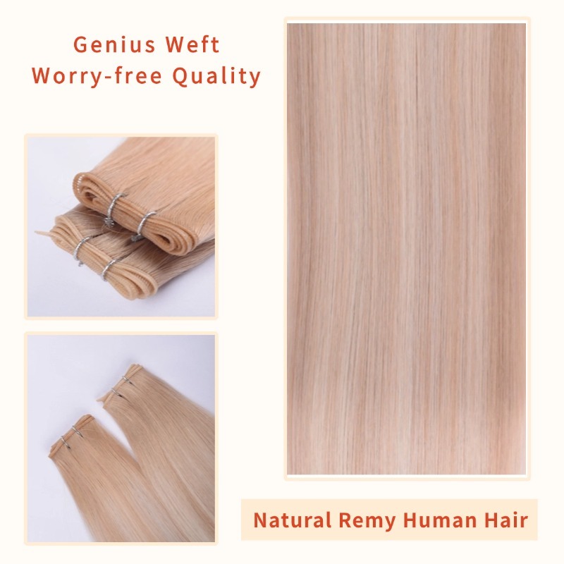 Genius Weft Hair Extensions - #T20P20/60A Straight Hair
