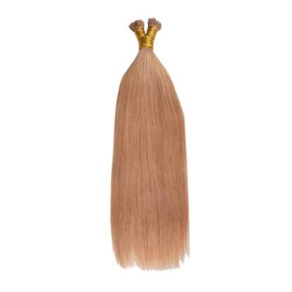 I-Tip Hair Extensions - #27 Straight Human Hair