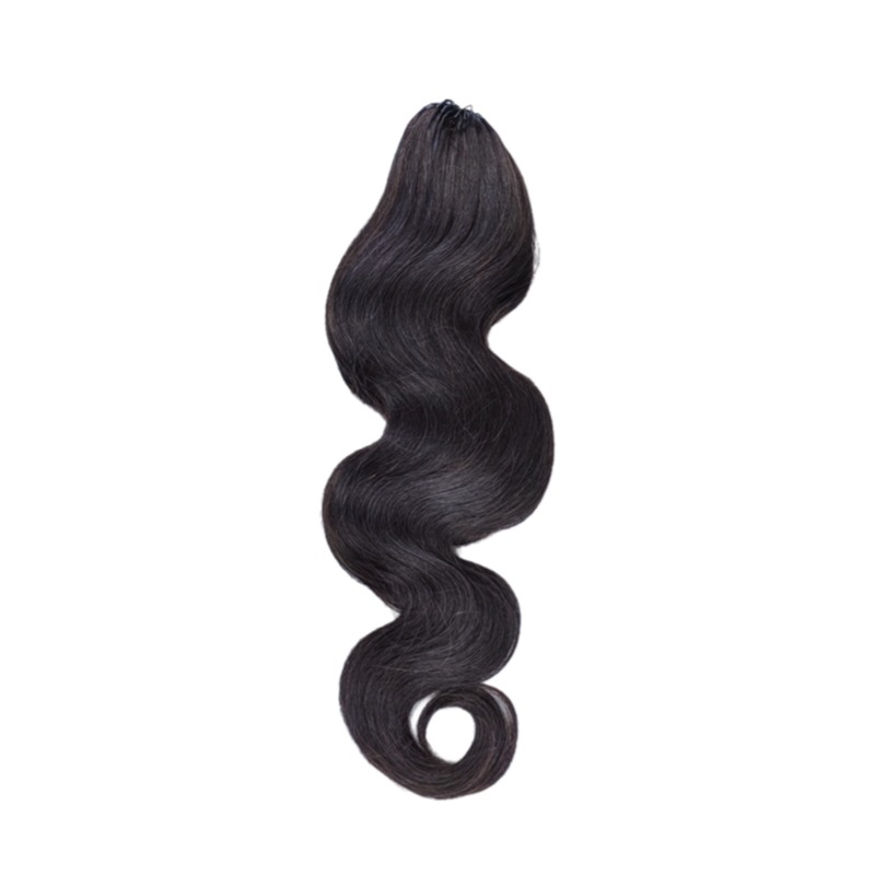 Crochet Braids - #1B Body Wave Human Crochet Hair