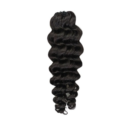 Crochet Braids - #1B Loose Deep Wave Human Hair