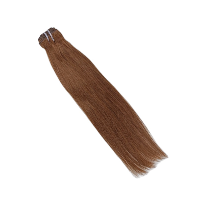 Sew In Hair Extensions - #4 Straight Human Hair