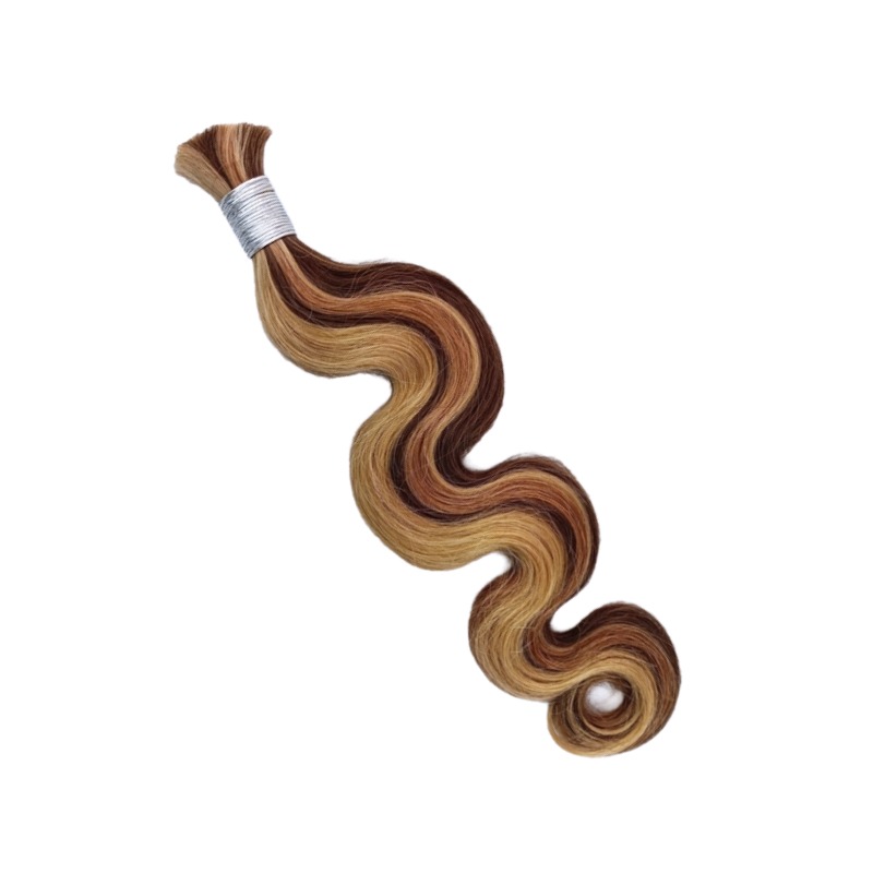 Body Wave Bulk Human Hair - #P4/27/30 Braiding Hair