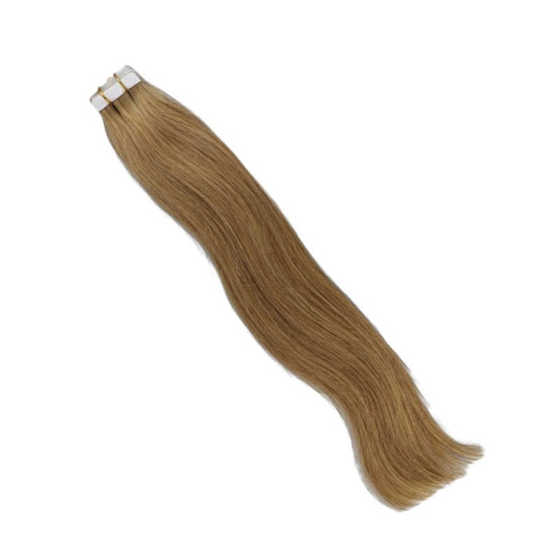 Tape In Hair Extensions - #27 Straight Human Hair