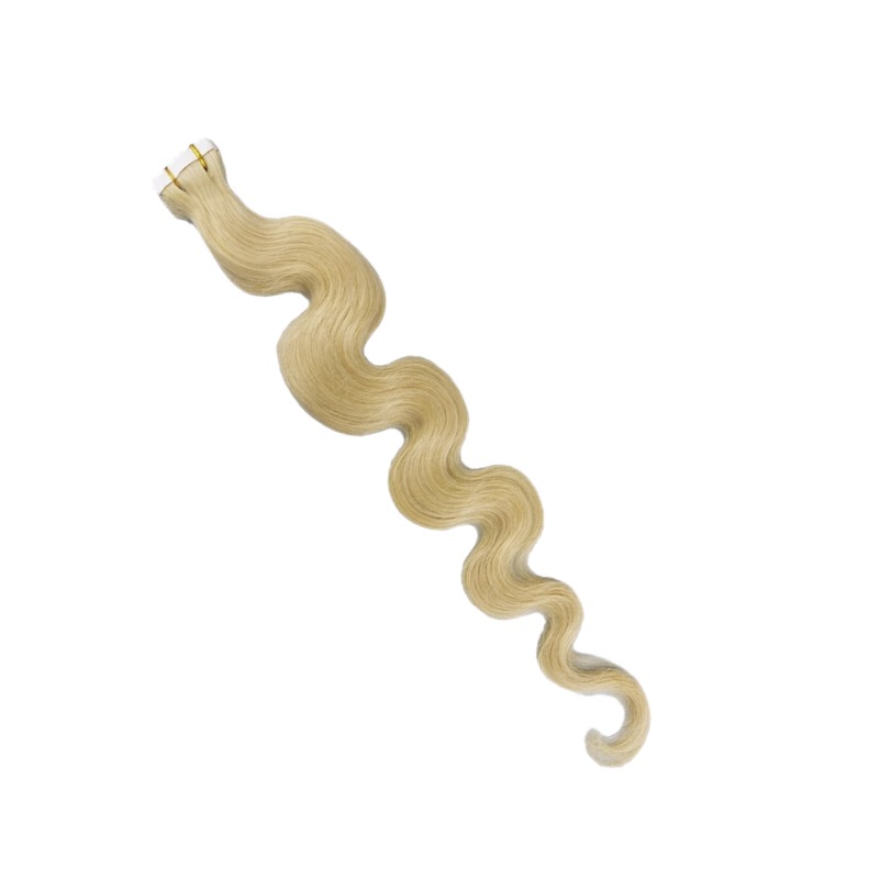Tape In Hair Extensions - #613 Body Wave Human Hair