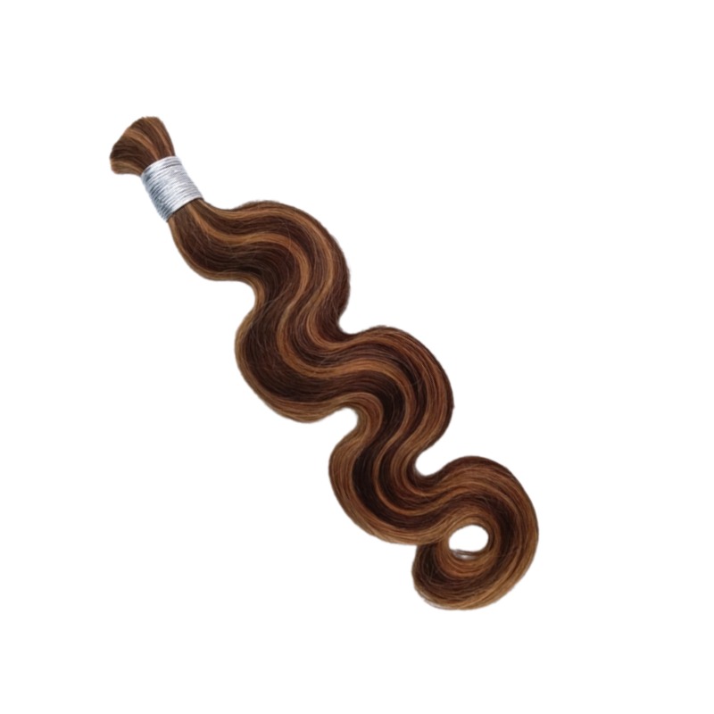 Body Wave Bulk Human Hair - #4/30 Braiding Hair