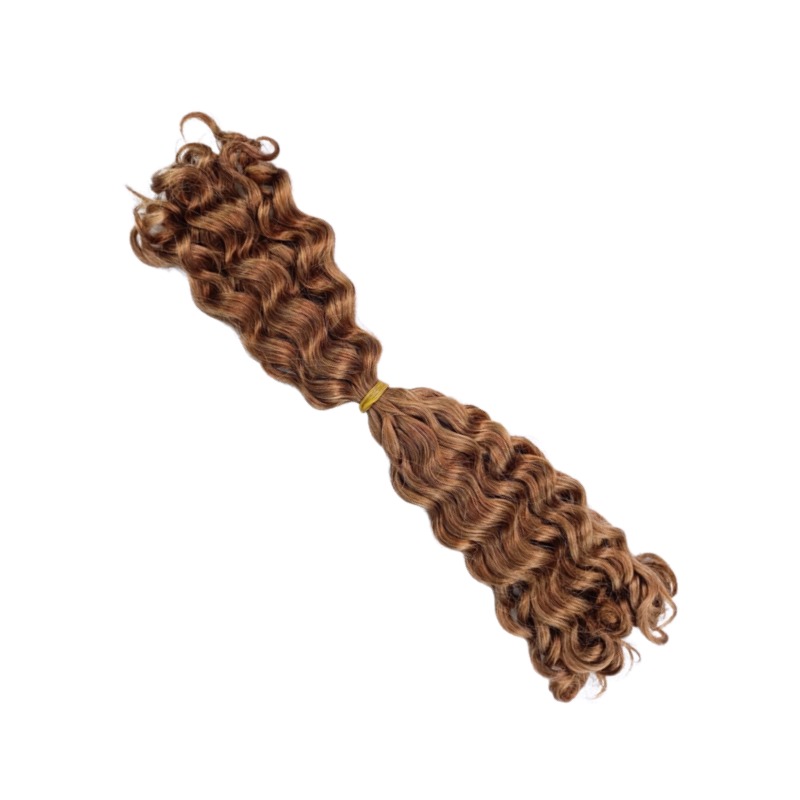 Double-ended Human Braiding Hair - #30 Italian Curly Hair