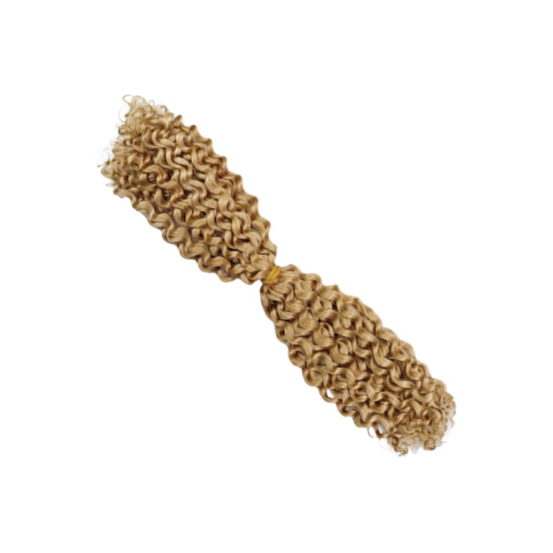 Double-ended Human Braiding Hair - #27 Burmese Curly Hair