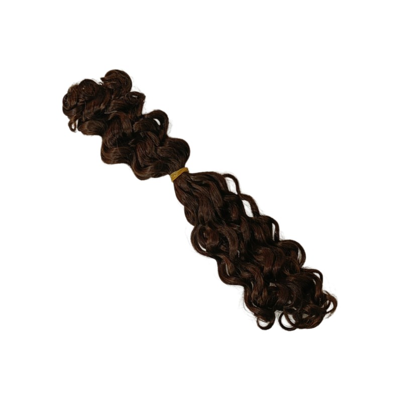 Double-ended Human Braiding Hair - #2 Italian Curly Hair