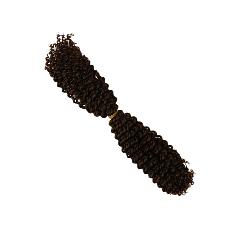 Double-ended Human Braiding Hair - #2 Kinky Curly Hair