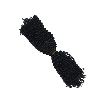 Double-ended Human Braiding Hair - #1 Kinky Curly Hair