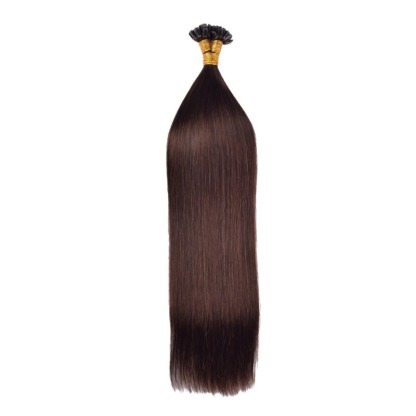U-Tip Hair Extensions - #2 Straight Human Hair