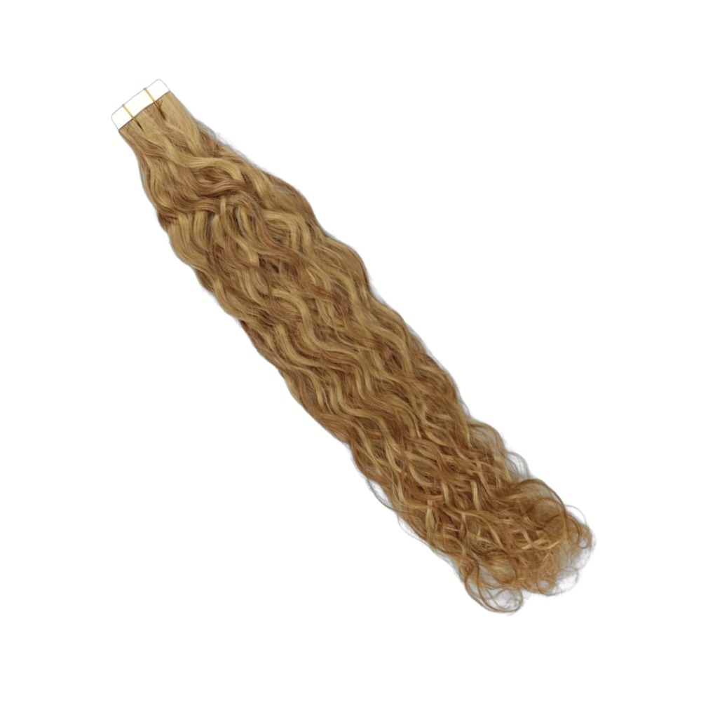 Tape In Hair Extensions - #27/30 Water Wave Human Hair
