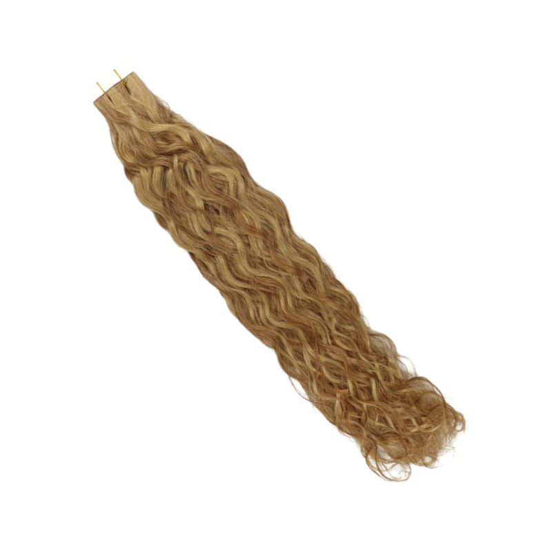 Tape In Hair Extensions - #27/30 Water Wave Human Hair