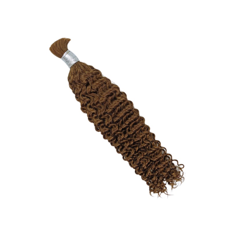 Jerry Curly Bulk Human Hair - #4 Braiding Hair