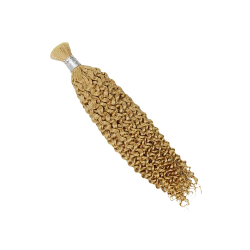 Jerry Curly Bulk Human Hair - #27 Braiding Hair