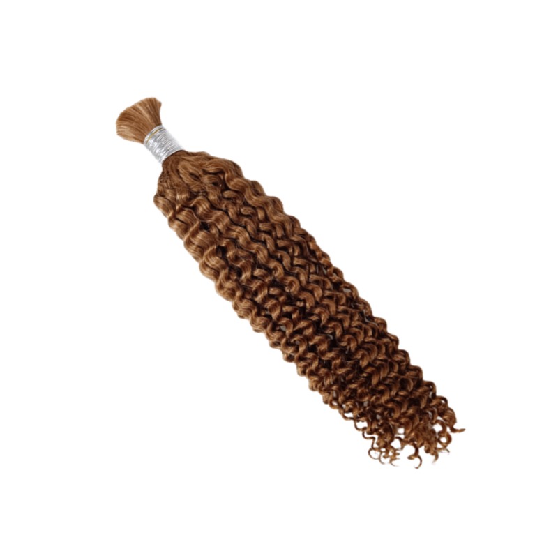 Jerry Curly Bulk Human Hair - #30 Braiding Hair