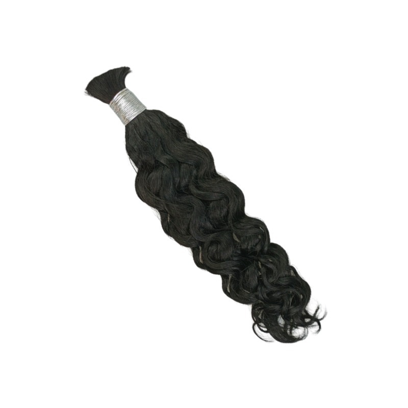 Water Wave Bulk Human Hair - #1 Braiding Hair