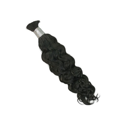 Water Wave Bulk Human Hair - #1 Braiding Hair