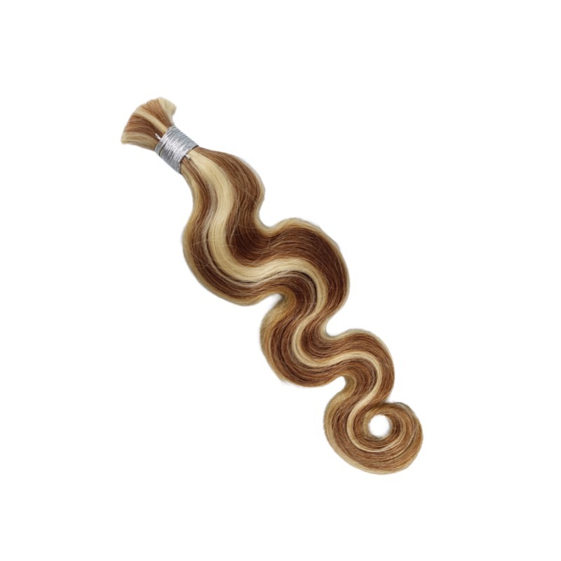 Body Wave Bulk Human Hair - #27/30/613 Braiding Hair