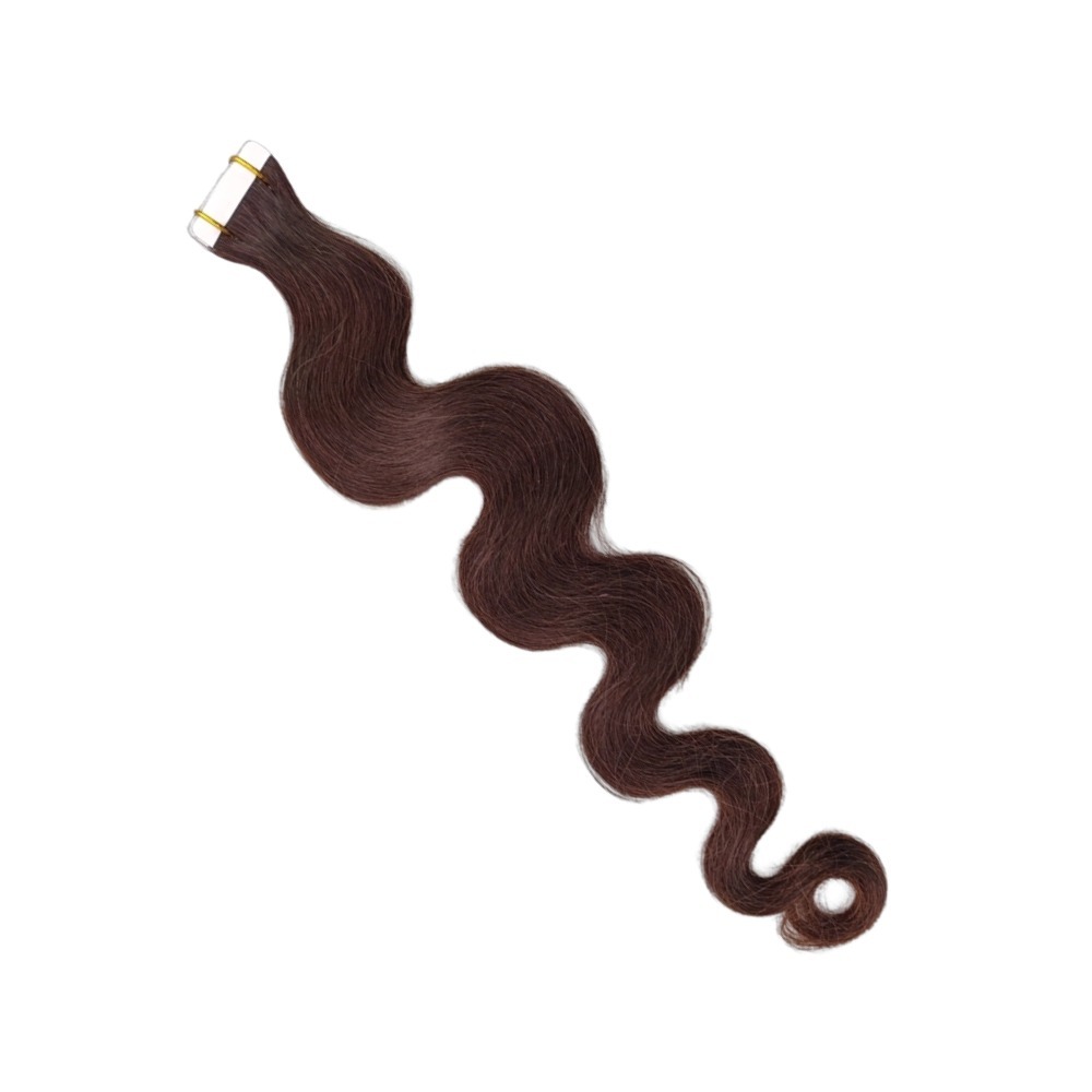 Tape In Hair Extensions - #2 Body Wave Human Hair