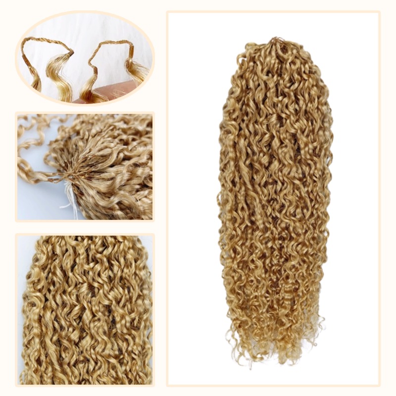 Crochet Braids - #27 Pixie Curly Human Crochet Hair