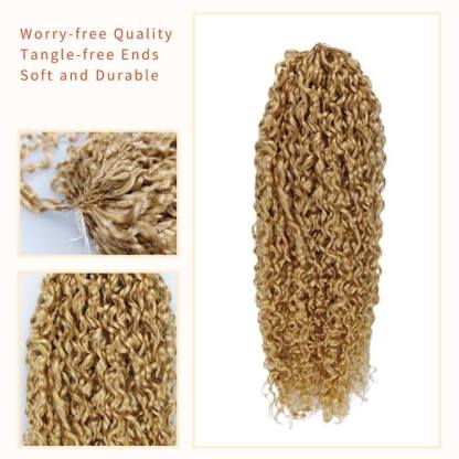 Crochet Braids - #27 Pixie Curly Human Crochet Hair