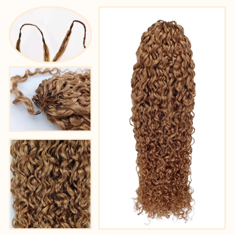 Crochet Braids - #30 Pixie Curly Human Crochet Hair