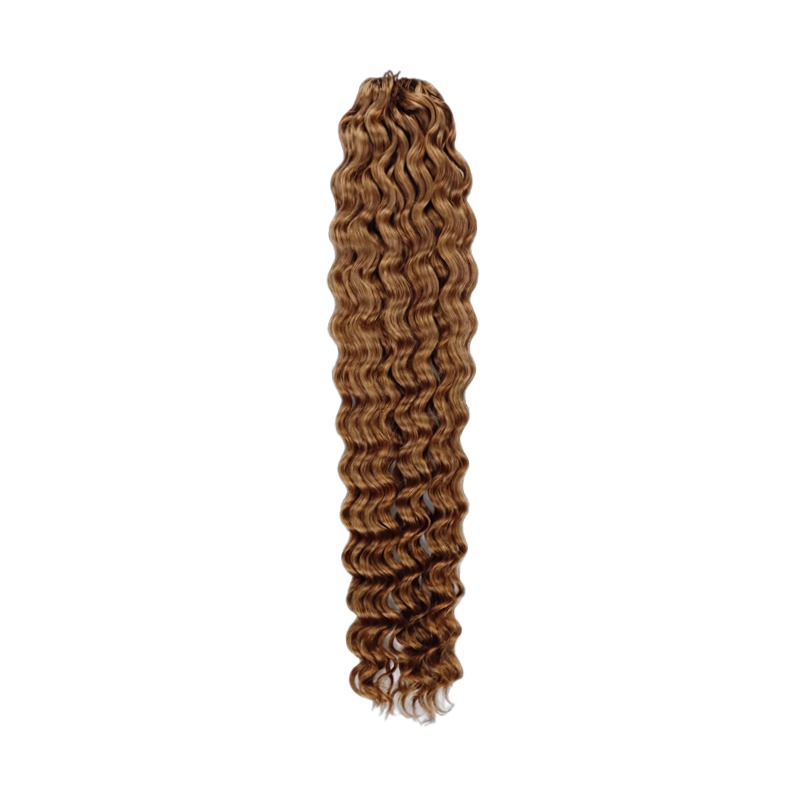 Crochet Braids - #30 Deep Wave Human Crochet Hair