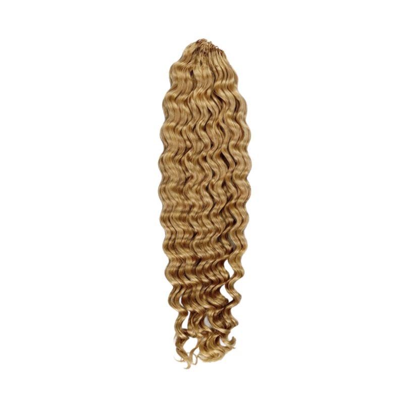 Crochet Braids - #27 Deep Wave Human Crochet Hair