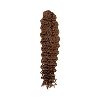 Crochet Braids - #4 Deep Wave Human Crochet Hair