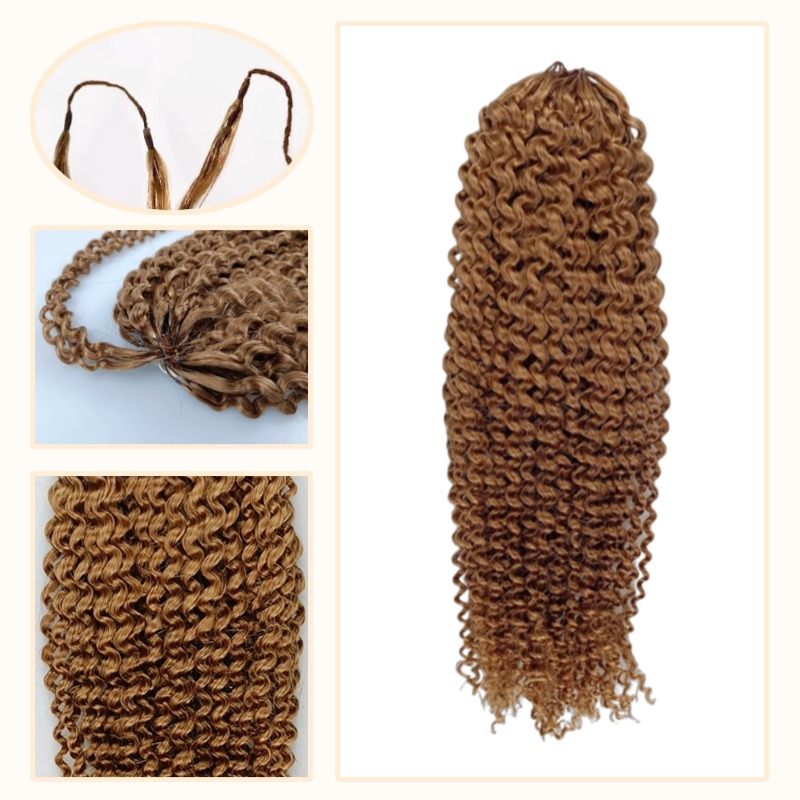 Crochet Braids - #30 Kinky Curly Human Crochet Hair