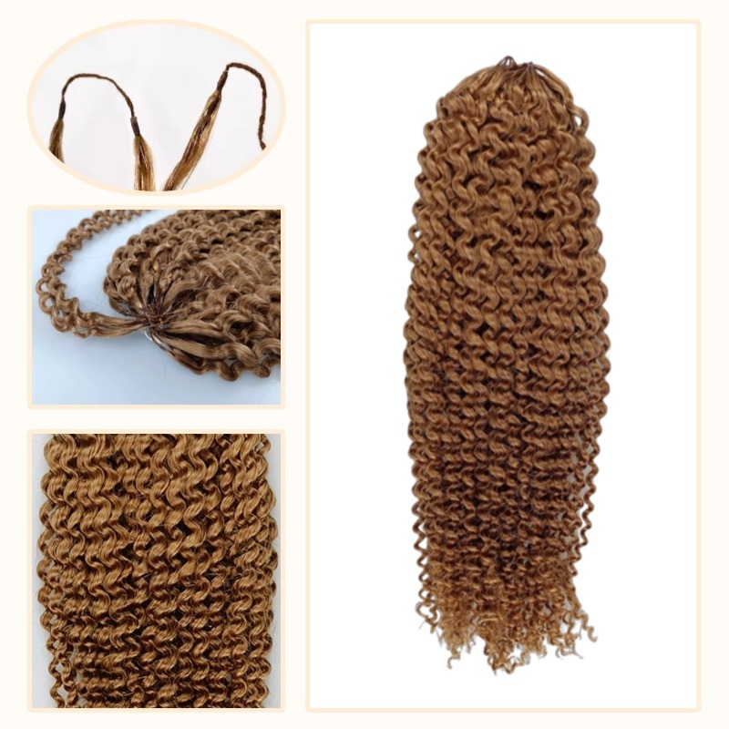 Crochet Braids - #30 Kinky Curly Human Crochet Hair