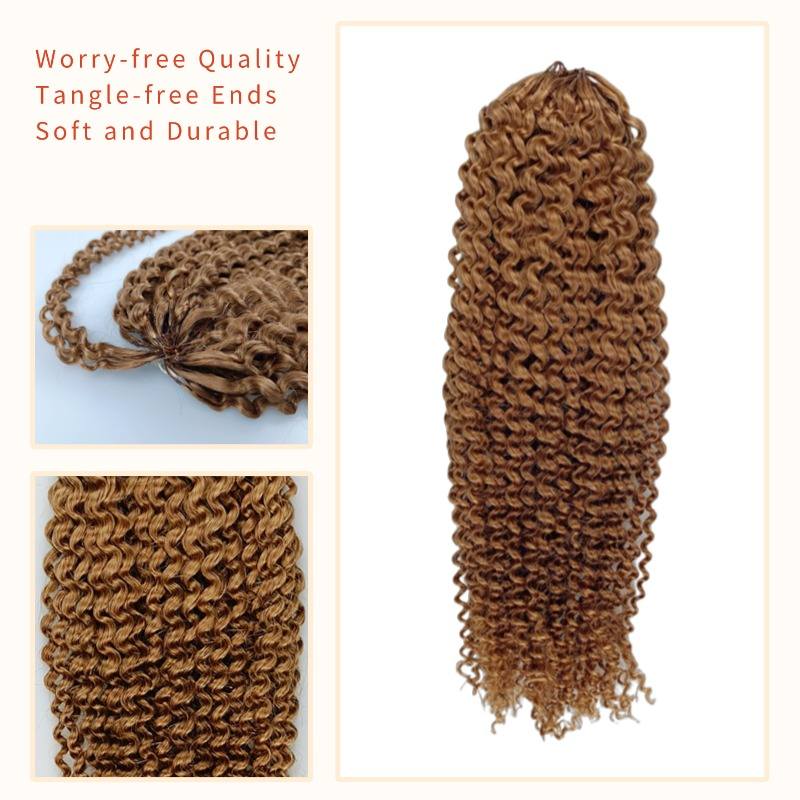Crochet Braids - #30 Kinky Curly Human Crochet Hair