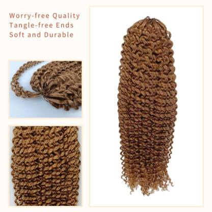 Crochet Braids - #30 Kinky Curly Human Crochet Hair