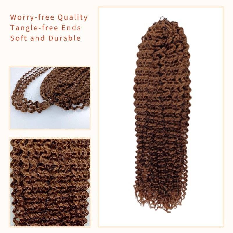 Crochet Braids - #4 Kinky Curly Human Crochet Hair