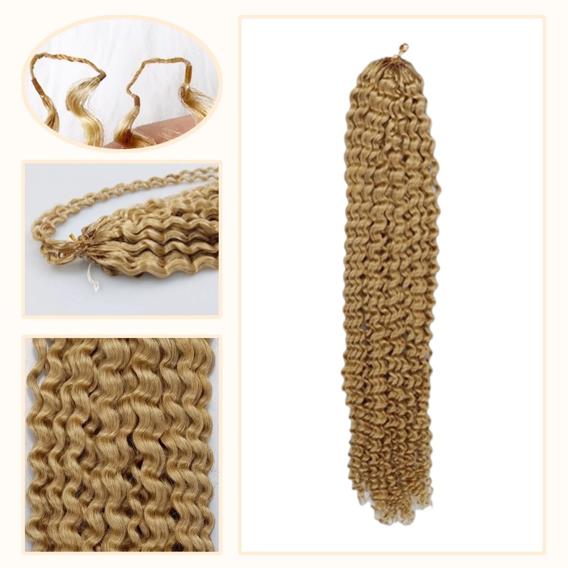 Crochet Braids - #27 Kinky Curly Human Crochet Hair