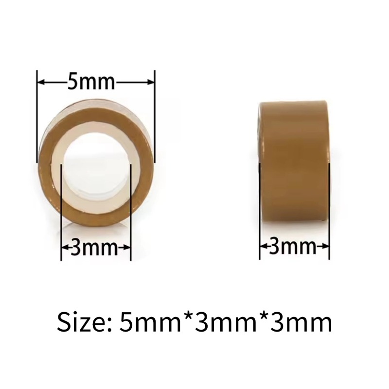 Silicone Beads for I-tip Hair Extensions- Size(5mm*3mm*3mm)