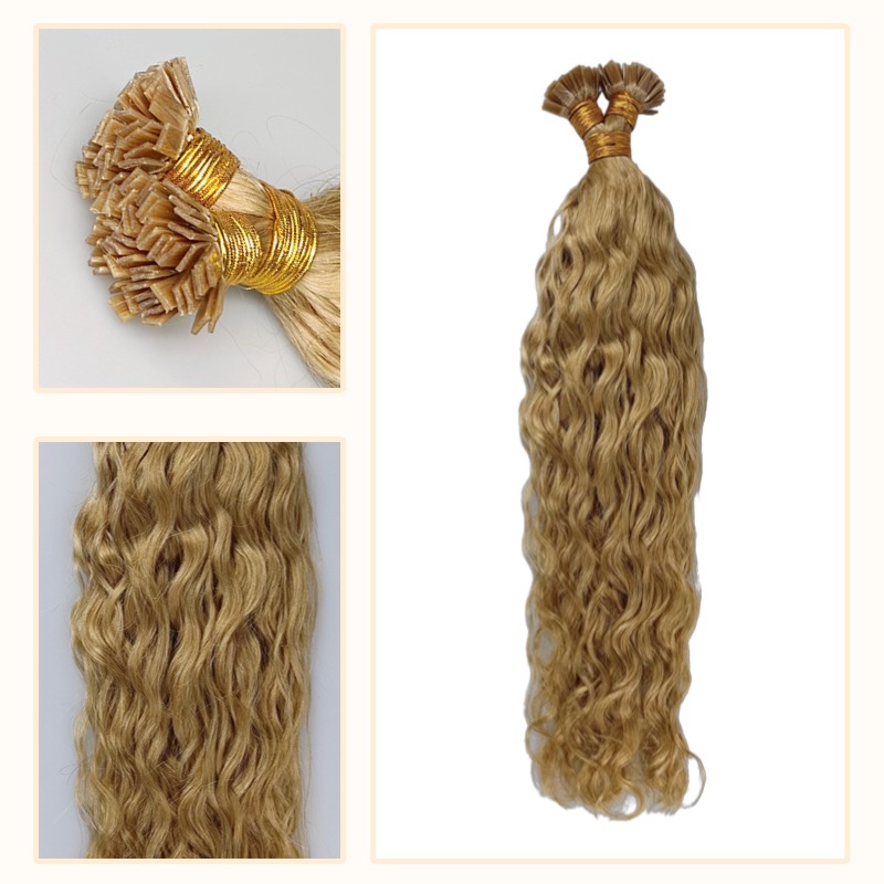 K-Tip Hair Extensions - #27 Water Wave Human Hair