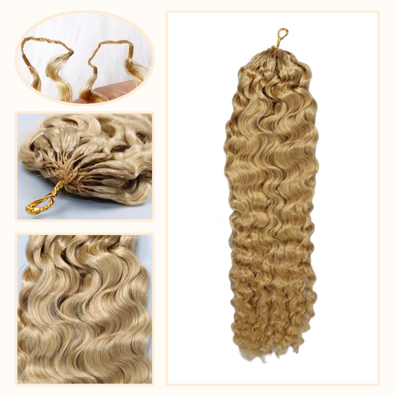 Crochet Braids - #27 Burmese Curly Human Crochet Hair