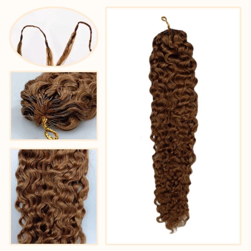 Crochet Braids - #30 Burmese Curly Human Crochet Hair
