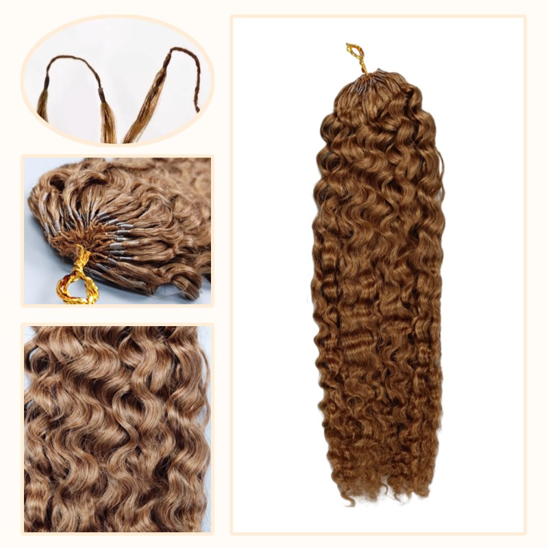 Crochet Braids - #30 Burmese Curly Human Crochet Hair