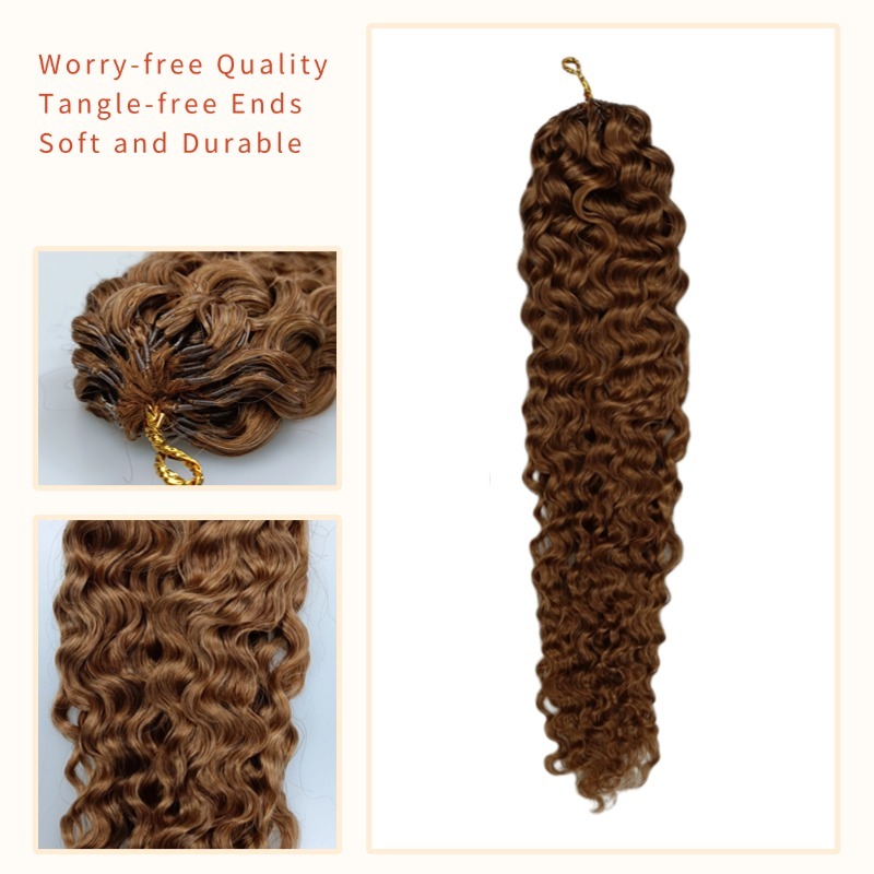 Crochet Braids - #30 Burmese Curly Human Crochet Hair