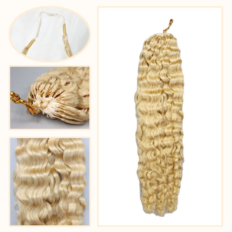 Crochet Braids - #613 Burmese Curly Human Crochet Hair