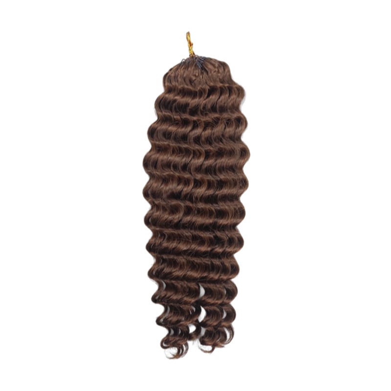 Crochet Braids - #2 Deep Wave Human Crochet Hair