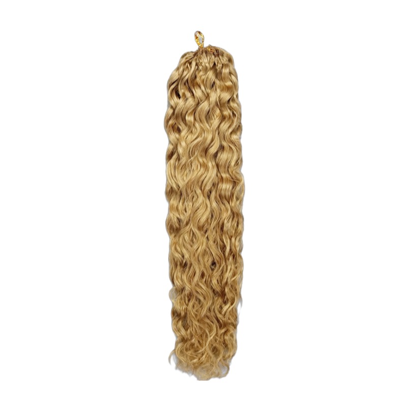 Crochet Braids - #27 Water Wave Human Crochet Hair