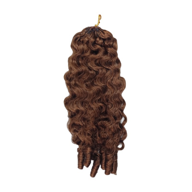 Crochet Braids - #4 French Curly Human Crochet Hair