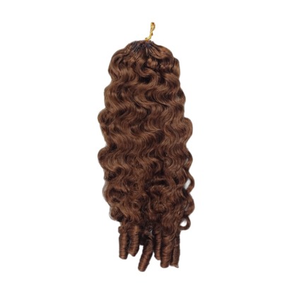 Crochet Braids - #4 French Curly Human Crochet Hair